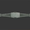 Medieval Style Sword With Decorative Hilt Crossguard And Metal Blade On White Background