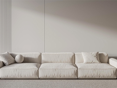 Modern Three-Seat Sofa model