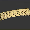 Stylish Gold Chain Bracelet With Shiny Metal Links For Fashion Jewelry