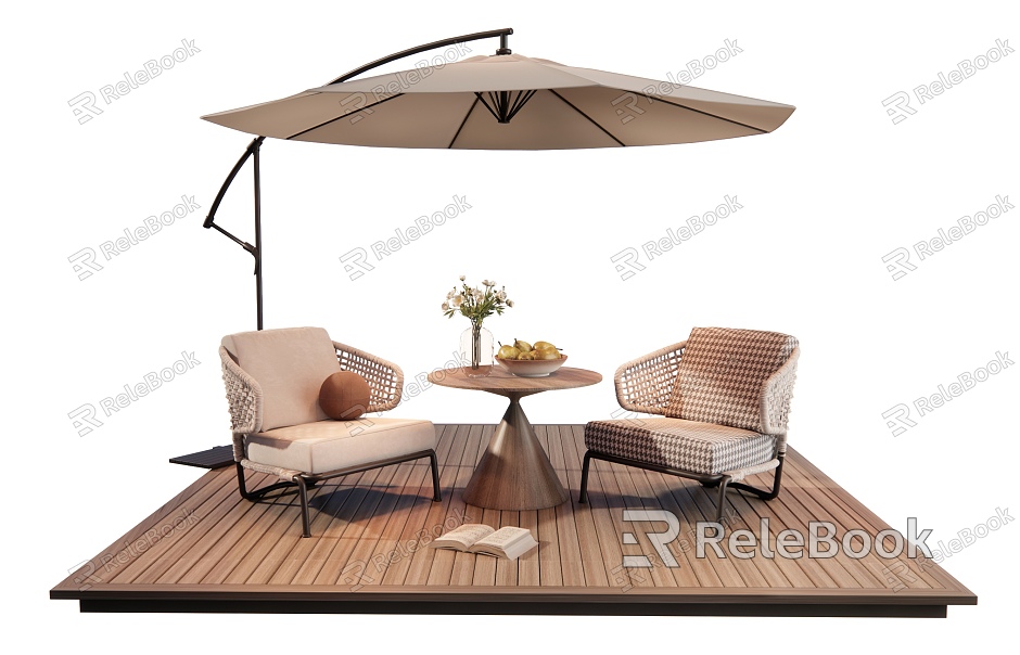 Modern Courtyard Leisure Table and Chair Rattan Outdoor Table and Chair Leisure Table and Chair Negotiation Table and Chair Outdoor Chair model