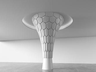 Modern Column 3d model