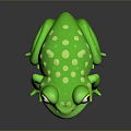 Frog Poison Frog Game Frog Reptile Cold Blooded Animal Reptile 3d model