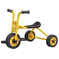 Yellow And Black Children's Tricycles With Big Wheels For Kids