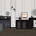 Silent Wind Dressing Table 3d model