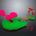 Game Environment Game Scene Fairy Tale Scene Fairy Tale Magic Scene Magic Item Fantasy Scene 3d model