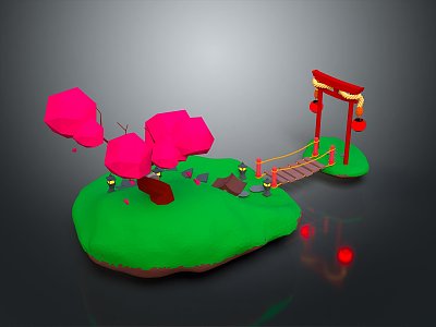 Game Environment Game Scene Fairy Tale Scene Fairy Tale Magic Scene Magic Item Fantasy Scene 3d model