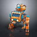 Industrial LOFT Robot Transformers Gauda Warrior Gauda Mecha Warrior 3d model