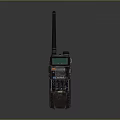 Professional Portable Walkie Talkie With LCD Screen Keypad And Long Antenna