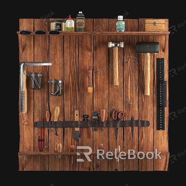 Modern Tool Rack Craftsman Hardware Tool Rack model