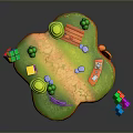 Game Environment Game Scene Fairy Tale Scene Fairy Tale Magic Scene Magic Item Fantasy Scene 3d model