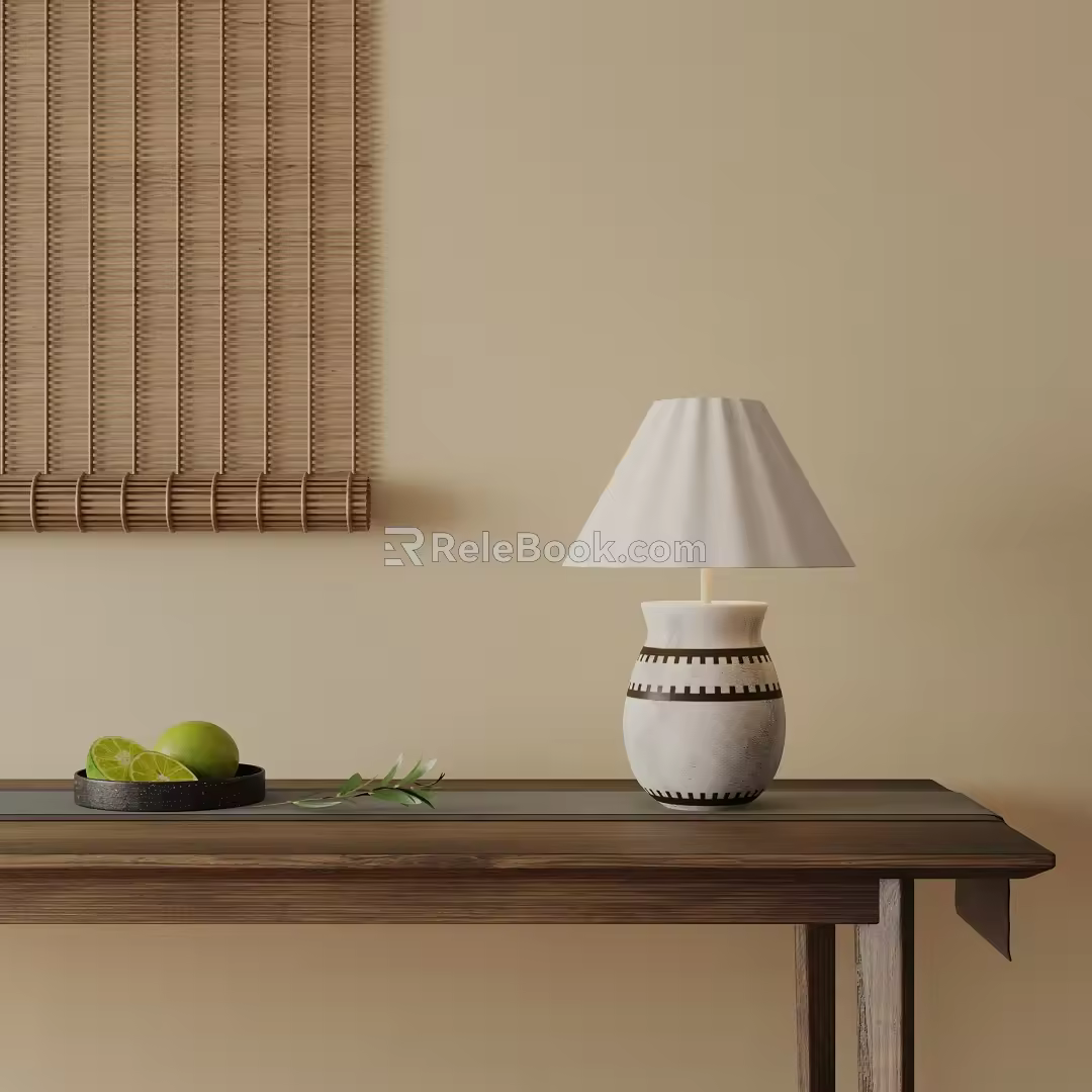 Table lamp 3d model