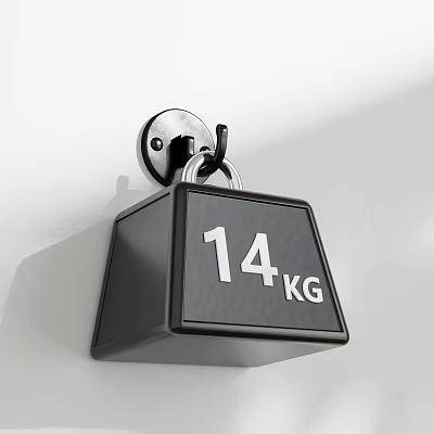 Modern dumbbell weight bearing hook 3d model Modern dumbbell weight bearing hook 3d model