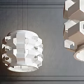 Modern Chandelier Simple Chandelier 3d model