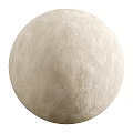 Spherical Off White Textured Decorative Component For Home Interior Design