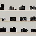 dslr camera retro antique camera digital camera 3d model