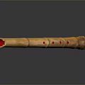 Handmade Natural Bamboo Flute With Smooth Surface For Household Decoration