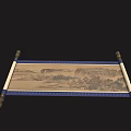 Traditional Chinese Landscape Scroll Paintings Featured in Art Books and Magazines