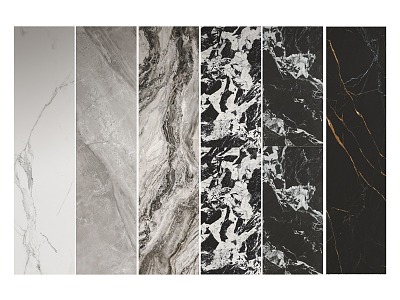 Marble Texture Wall Panel Stone Wall Panel Wall Trim Panel 3d model