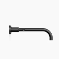 Stylish Other Bathroom Black Faucet With Two Handle And Curved Spout Design