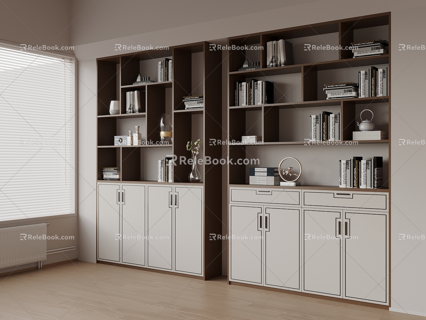 Bookcase 3d model