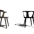 Modern Black Leisure Chair With Unique Armrest And Sleek Leg Structure Design