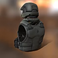 Tactical Military Clothing With Protective Vest Adjustable Straps And Gear Design