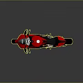 Red Ducati Sports Motorcycle With Sleek Aerodynamic Body Design Black Seat And Alloy Wheels