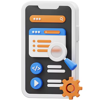 Modern Mobile Phone Smart Phone Cartoon Mobile Phone 3d model
