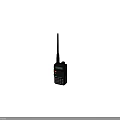 Three Midland Walkie Talkies Front View With Screen Display Buttons And Antennas