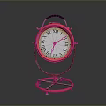 Floor Clock Big Clock Retro Clock Retro Clock Retro Clock Large Clock Pendulum Furnishings 3d model