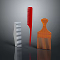 Colorful Household Combs With Different Designs And Ergonomic Handles For Daily Use