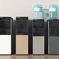 Water dispenser Direct drinking machine Tea bar machine Barreled water 3d model