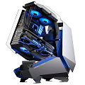 Modern Other PC Games Futuristic Mecha Fighter rgb 3d model