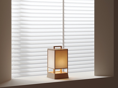 Japanese-style table lamp model