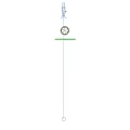 Modern Double Layer Circular Frosted Glass Disc Chandelier Design