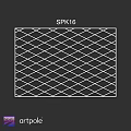 SPK16 Reinforced Component with Diamond Grid Design for Structural Applications
