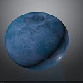 Blue Textured Sphere Daily Life Decorative Home Item With Modern Design