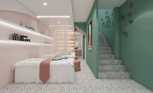 Modern Beauty Salon 3d model