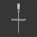 Luxurious Silver Hairpin and Ring with Sparkling Diamonds for Elegant Fashion Accessories