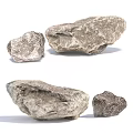 Natural Stone and Wood Pieces in Different Sizes for Home Decor Projects