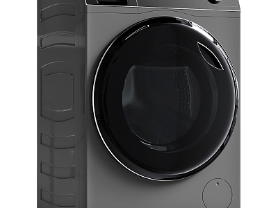 Haier drum washing machine 3d model