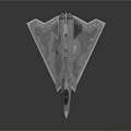 Futuristic Cosmic Spaceship Design With Aerodynamic Structure For Space Exploration