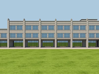 modern architecture 3d model modern architecture 3d model