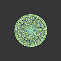 Beautifully Illuminated Spherical Chandelier With Intricate Metal Cutout And Crystal Accents