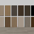 Stylish Wooden Wall Panels With Various Colors And Textures For Home Decor