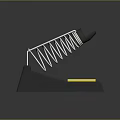 Durable Hardware Tool With Black Base Yellow Block And Metal Spring Structure
