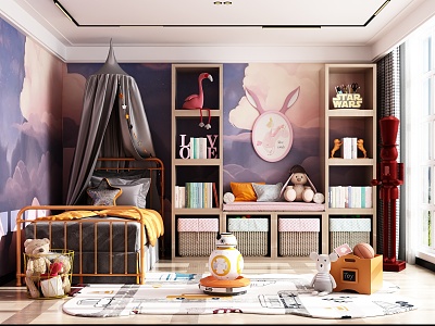 Modern Children's Room model