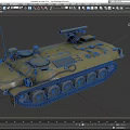 Armored Vehicle Armored Transport Vehicle Crawler Armored Vehicle Launching Vehicle Infantry Fighting Vehicle Reconnaissance Vehicle Low Face Number Low Model Simple Model Video Level Super Realistic 3d model
