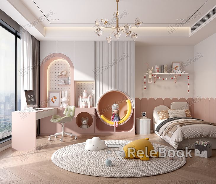 Modern Children's Room model