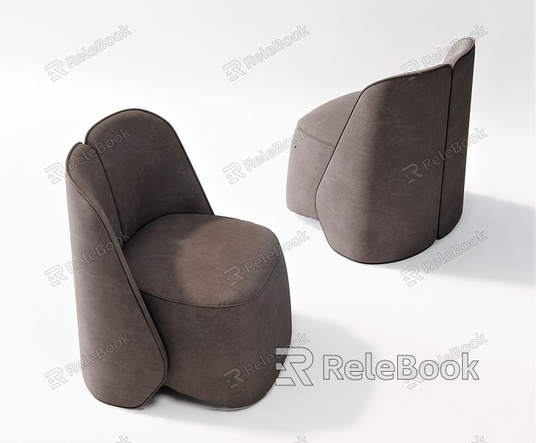 Modern Single Sofa Sofa Chair Leisure Chair Backrest Sofa model